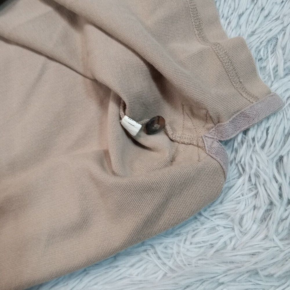 Duluth Trading Co. Shirt Mens S Beige Polo Golf Preppy Nerd Work Chore Casual - Picture 8 of 8